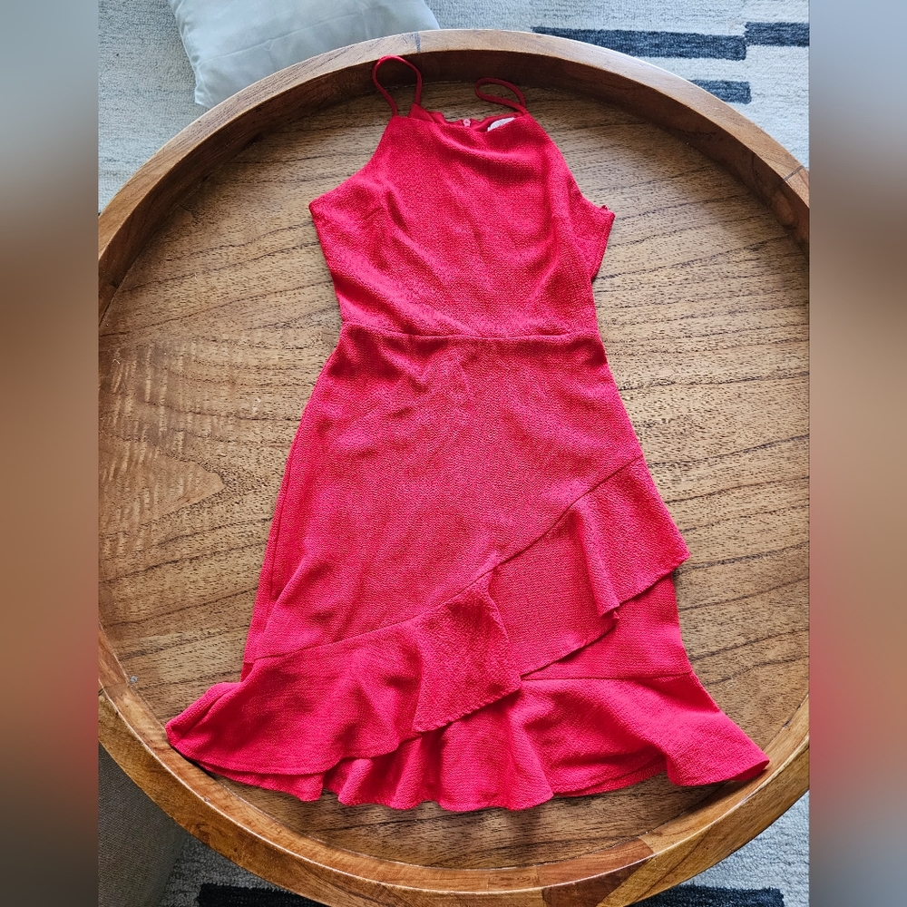 Red dress